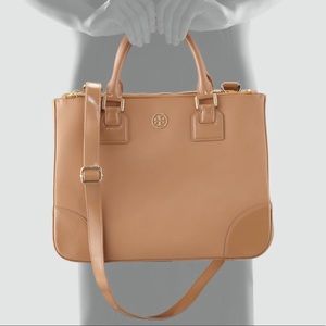 Tory Burch Robinson Double Zip Tote